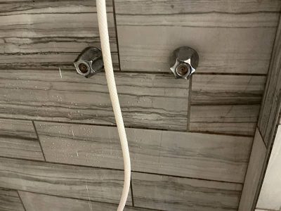 Old Shower Valve Replacement